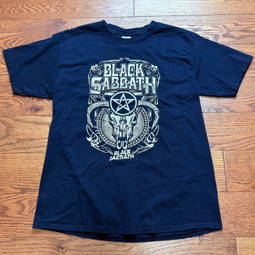 [Black Sabbath] Band T-shirt - Black M